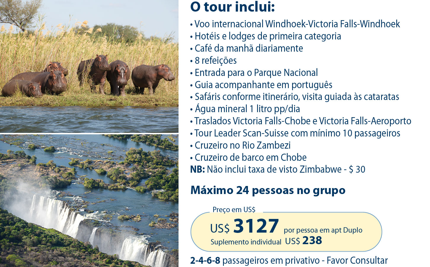 Extensão Botswana e Zimbabwe 1