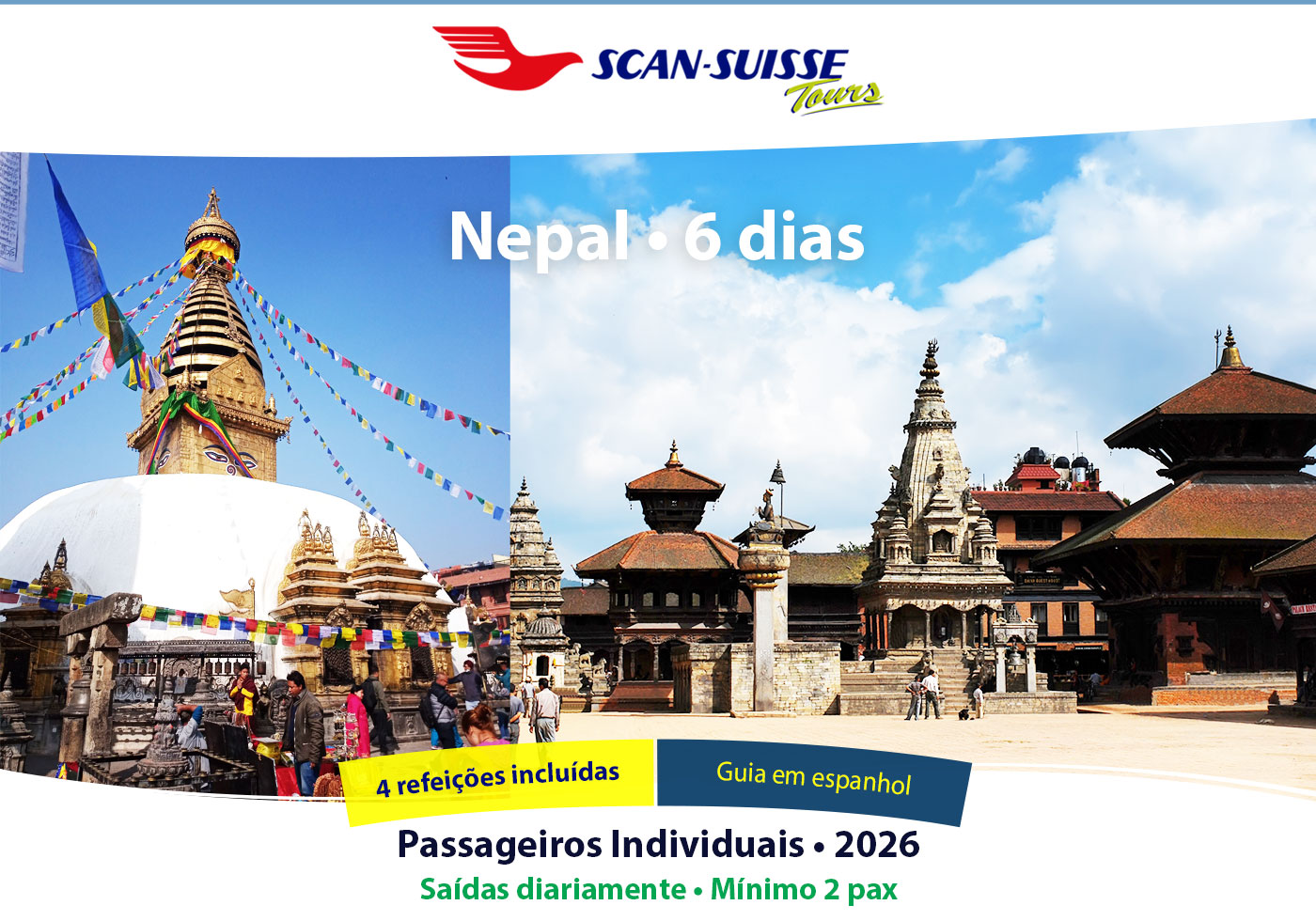 Nepal Scan-Suisse Pax Indiduais 2026